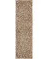 Dalyn Mateo Me1 2'3"x7'6" Runner Area Rug In Mocha