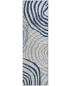 Dalyn Neo No10 2'3"x7'6" Runner Area Rug In Blue