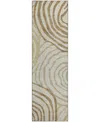 Dalyn Neo No10 2'3"x7'6" Runner Area Rug In Brown