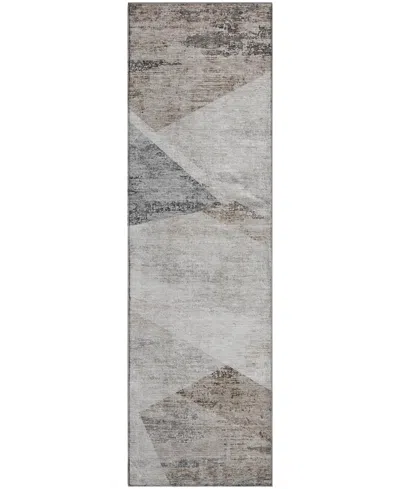 Dalyn Neo No11 2'3"x7'6" Runner Area Rug In Gray