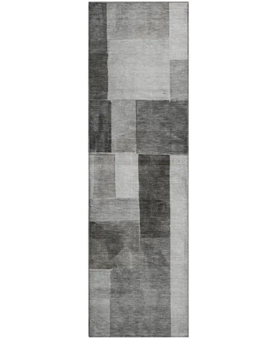 Dalyn Neo No15 2'3"x7'6" Runner Area Rug In Gray