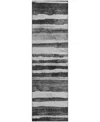 Dalyn Neo No16 2'3"x7'6" Runner Area Rug In Gray
