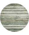 Dalyn Neo No16 8'x8' Round Area Rug In Green