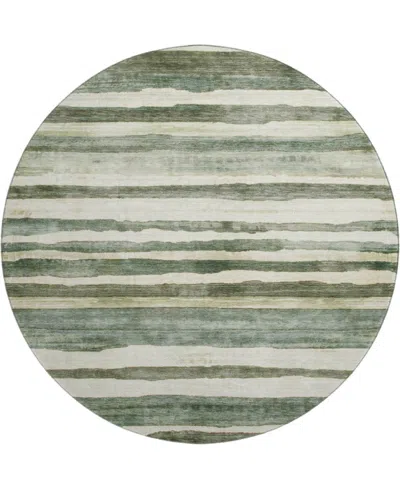 Dalyn Neo No16 8'x8' Round Area Rug In Green