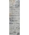 Dalyn Neo No3 2'3"x7'6" Runner Area Rug In Gray