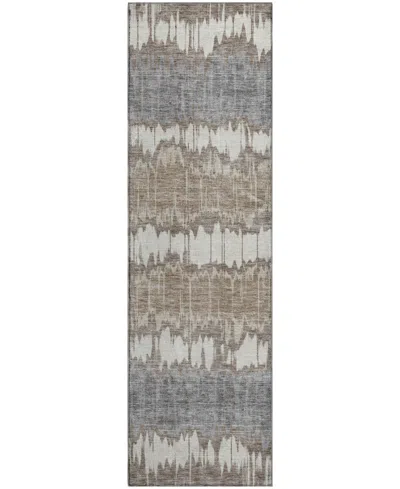 Dalyn Neo No9 2'3"x7'6" Runner Area Rug In Gray
