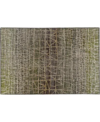 Dalyn Nexus Nx1 1'8"x2'6" Area Rug In Green