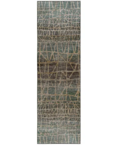 Dalyn Nexus Nx1 2'3"x7'6" Runner Area Rug In Blue
