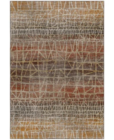 Dalyn Nexus Nx1 9'x12' Area Rug In Brown