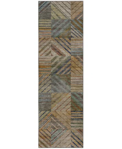 Dalyn Nexus Nx2 2'3"x7'6" Runner Area Rug In Multi