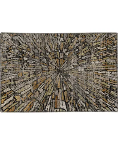 Dalyn Nexus Nx3 1'8"x2'6" Area Rug In Black