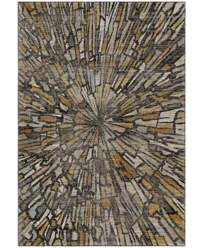 Dalyn Nexus Nx3 6'6"x9'6" Area Rug In Black