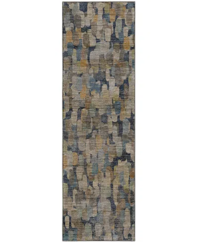 Dalyn Nexus Nx4 2'3"x7'6" Runner Area Rug In Blue