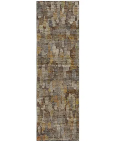 Dalyn Nexus Nx4 2'3"x7'6" Runner Area Rug In Brown