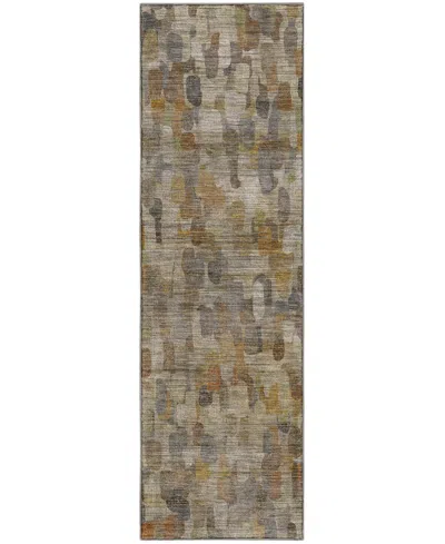 Dalyn Nexus Nx4 2'3"x7'6" Runner Area Rug In Brown