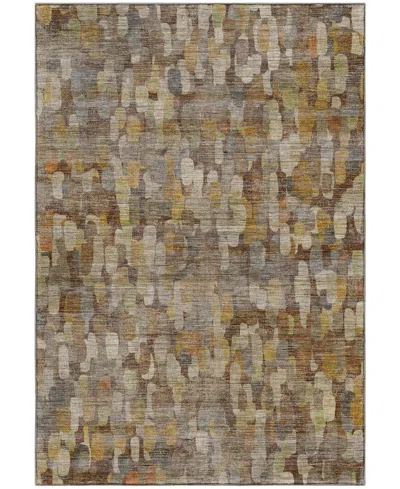 Dalyn Nexus Nx4 3'x5' Area Rug In Brown