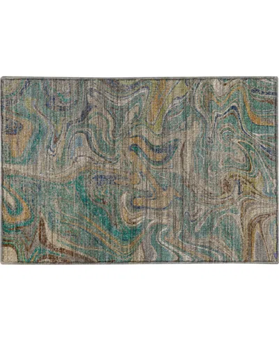 Dalyn Nexus Nx6 1'8"x2'6" Area Rug In Green