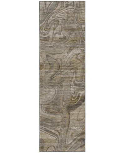 Dalyn Nexus Nx6 2'3"x7'6" Runner Area Rug In Brown