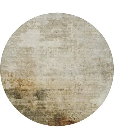 Dalyn Nouveau Nv1 8'x8' Round Area Rug In Neutral