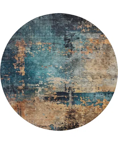 Dalyn Nouveau Nv14 8'x8' Round Area Rug In Multi