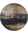 Dalyn Nouveau Nv17 8'x8' Round Area Rug In Multi