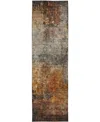 Dalyn Nouveau Nv18 2'3"x7'6" Runner Area Rug In Multi