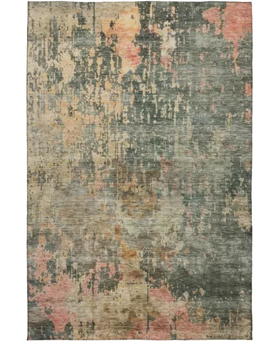 Dalyn Nouveau Nv22 5'x7'6" Area Rug In Green