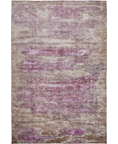 Dalyn Nouveau Nv4 9'x12' Area Rug In Pink