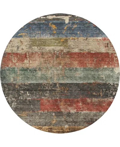 Dalyn Nouveau Nv6 8'x8' Round Area Rug In Multi