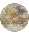 Dalyn Nouveau Nv7 8'x8' Round Area Rug In Multi