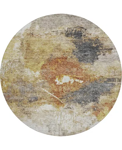Dalyn Nouveau Nv7 8'x8' Round Area Rug In Multi