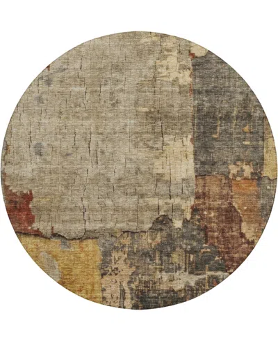 Dalyn Nouveau Nv9 8'x8' Round Area Rug In Multi