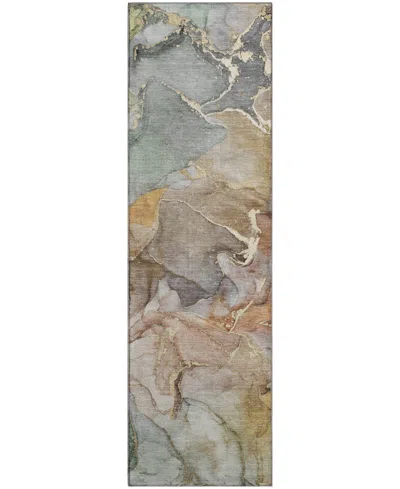 Dalyn Odyssey Oy1 2'3" X 7'6" Runner Area Rug In Taupe