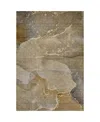Dalyn Odyssey Oy10 9' X 12' Area Rug In Chocolate