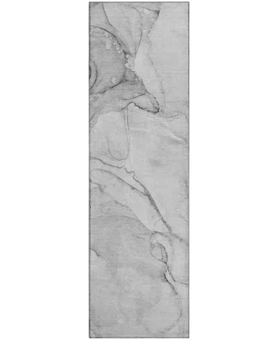 Dalyn Odyssey Oy13 2'3" X 7'6" Runner Area Rug In Gray