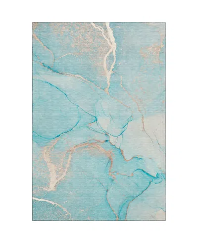 Dalyn Odyssey Oy7 2'6" X 3'10" Area Rug In Aqua