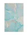Dalyn Odyssey Oy7 3' X 5' Area Rug In Aqua