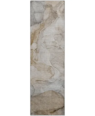 Dalyn Odyssey Oy8 2'3" X 7'6" Runner Area Rug In Brown