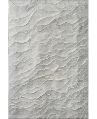 Dalyn Pacifica Pa1 2'6"x3'10" Area Rug In Gray
