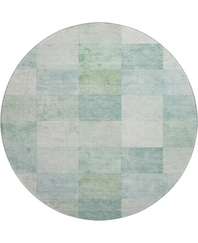Dalyn Pacifica Pa10 8'x8' Round Area Rug In Blue