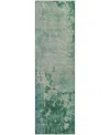 Dalyn Pacifica Pa11 2'3"x7'6" Runner Area Rug In Green