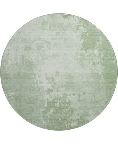 Dalyn Pacifica Pa11 8'x8' Round Area Rug In Green