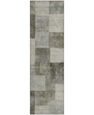 Dalyn Pacifica Pa12 2'3"x7'6" Runner Area Rug In Gray