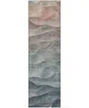 Dalyn Pacifica Pa2 2'3"x7'6" Runner Area Rug In Blue