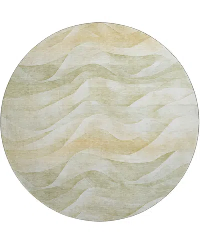 Dalyn Pacifica Pa3 8'x8' Round Area Rug In Green
