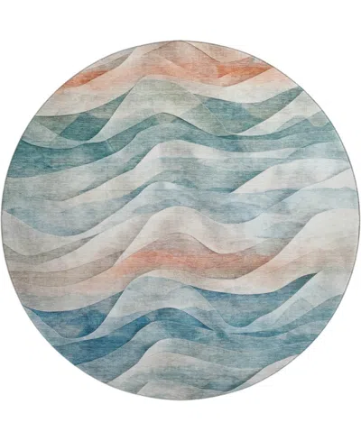 Dalyn Pacifica Pa3 8'x8' Round Area Rug In Multi