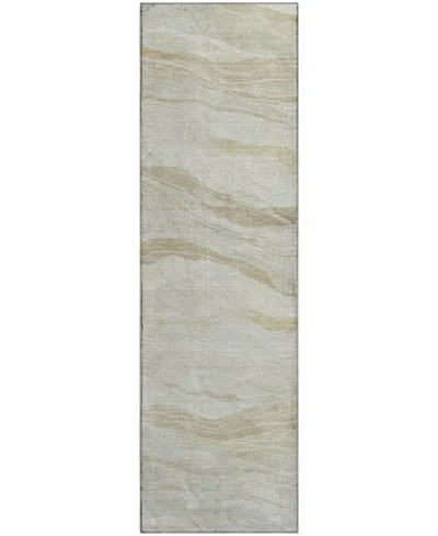 Dalyn Pacifica Pa6 2'3"x7'6" Runner Area Rug In Gray