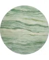 Dalyn Pacifica Pa6 8'x8' Round Area Rug In Green