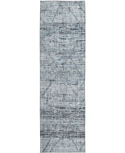 Dalyn Portico Po1 2'3"x7'6" Runner Area Rug In Blue