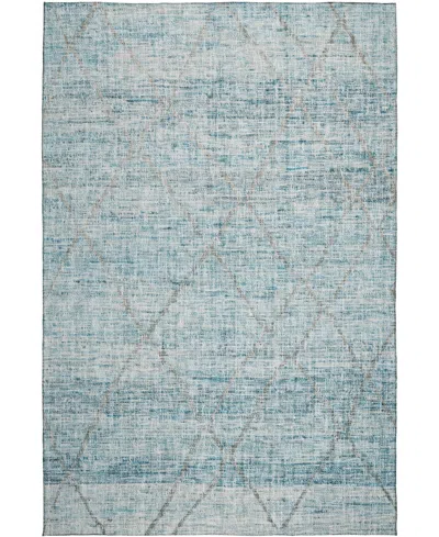 Dalyn Portico Po1 2'6"x3'10" Area Rug In Blue
